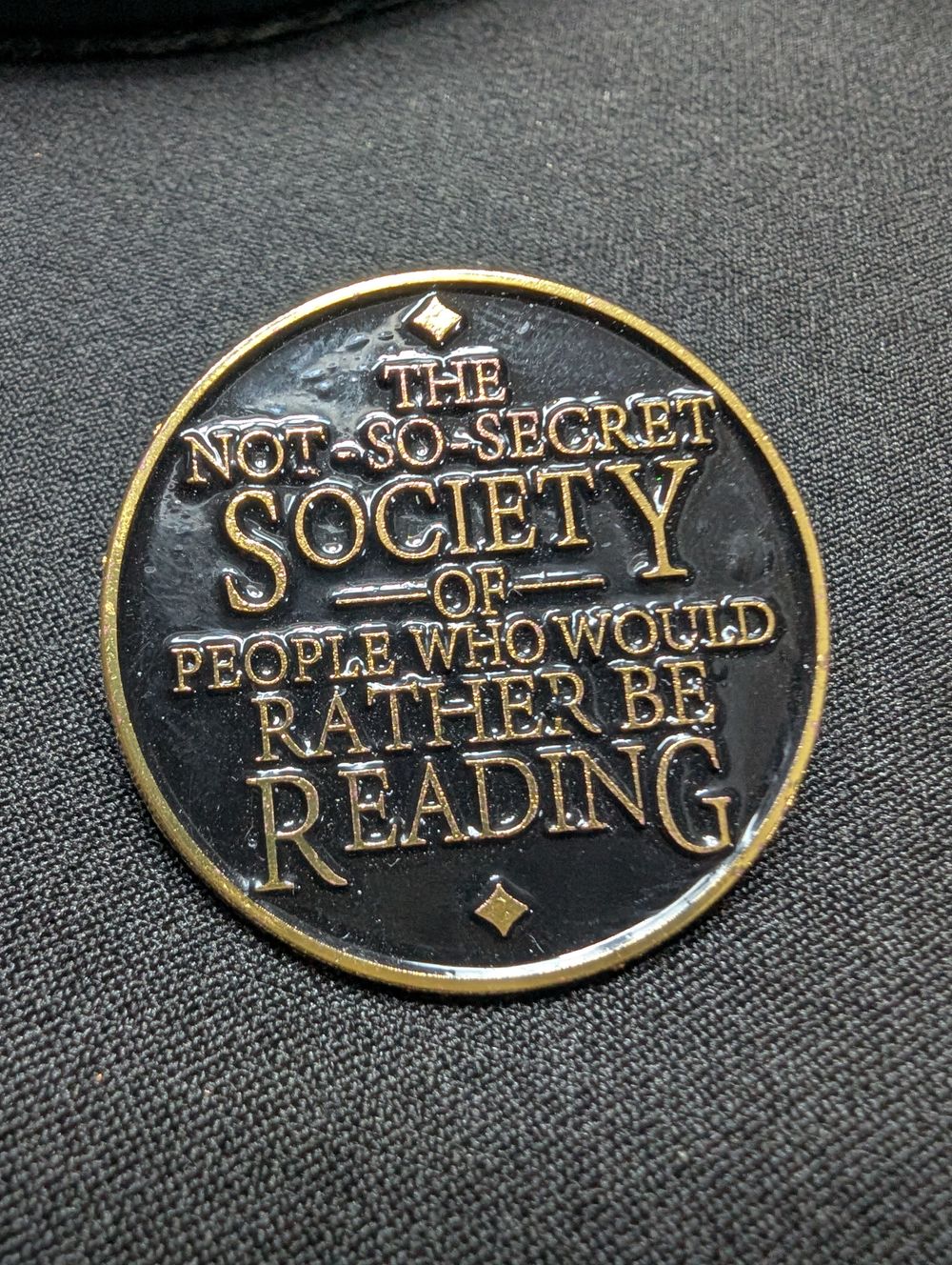 Reading pin