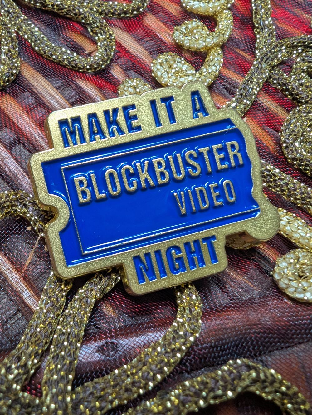 Blockbuster pin