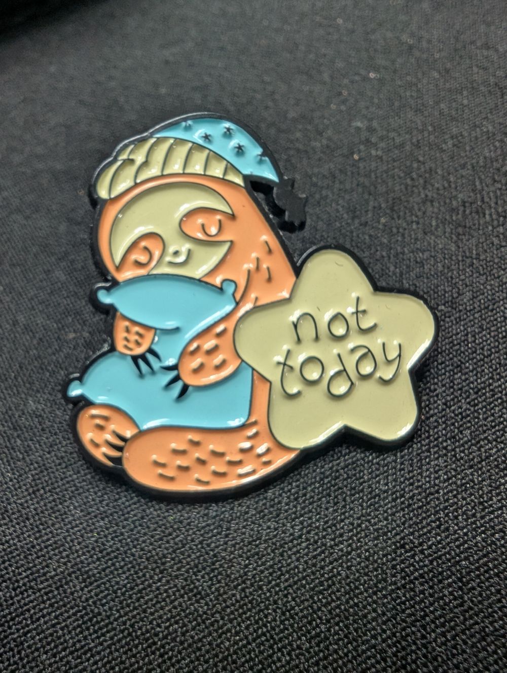Sloth pin